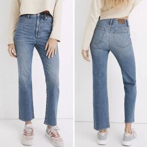 NEW‎ Madewell Slim Demi-Boot Jeans in Enright Wash, 26